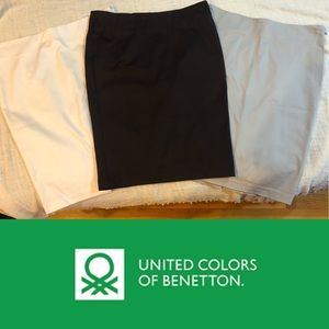 Three pencil skirts